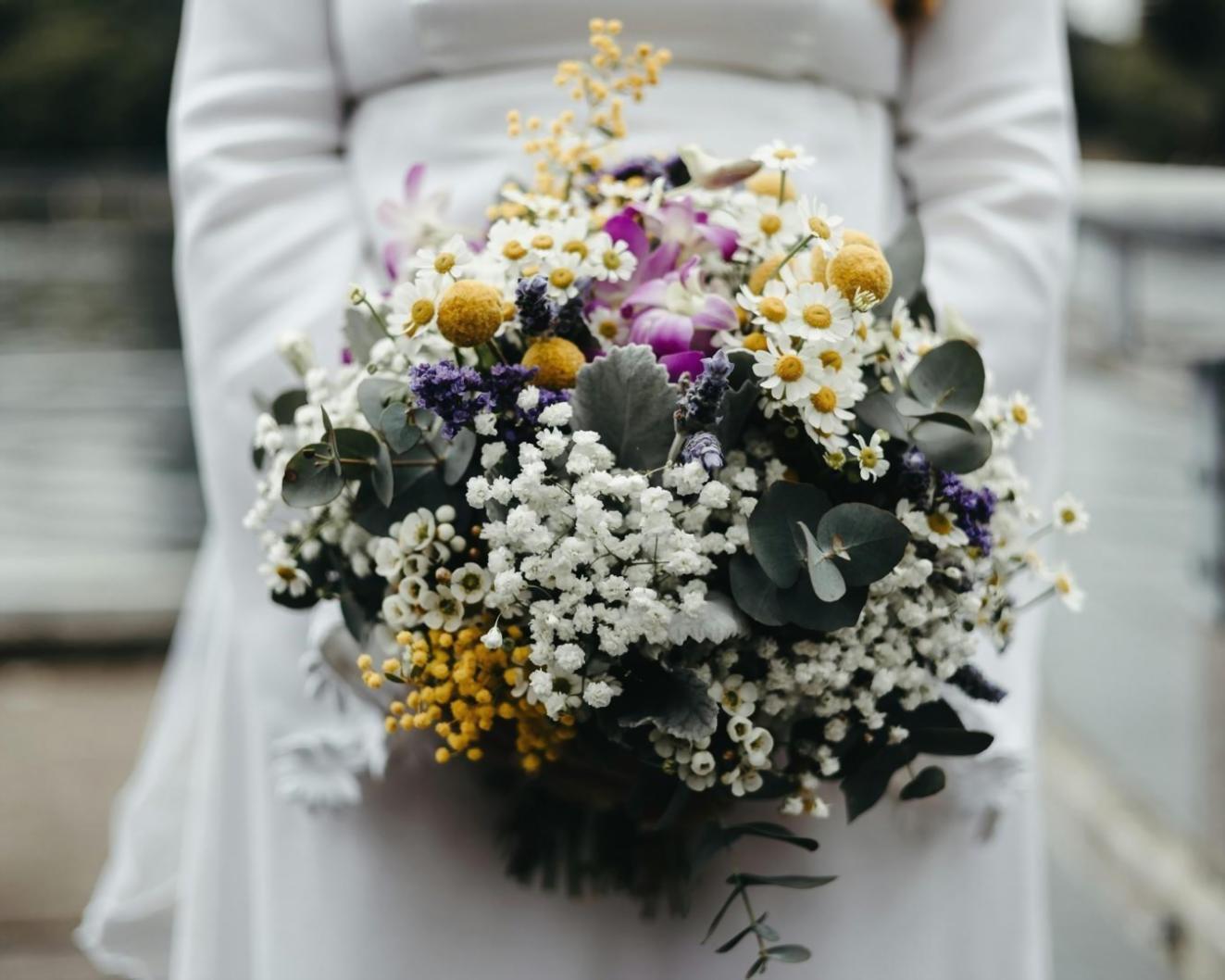 Event decoration setup showing detailed arrangement process